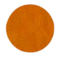 Orange Mini Round Pill Box (pack Of 3)