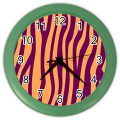 Images Ffiio,tiger Color Wall Clock by nate14shop