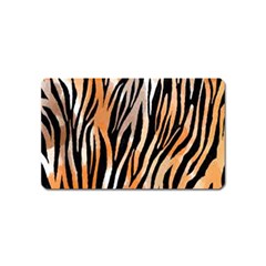 Seamless Zebra Stripe Magnet (name Card) by nate14shop