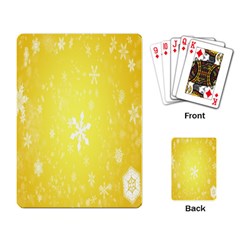 Snowflakes Playing Cards Single Design (rectangle) by nate14shop