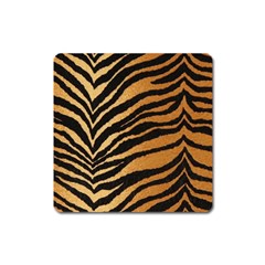 Greenhouse-fabrics-tiger-stripes Square Magnet by nate14shop