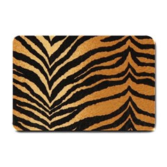 Greenhouse-fabrics-tiger-stripes Small Doormat  by nate14shop