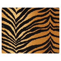 Greenhouse-fabrics-tiger-stripes Double Sided Flano Blanket (medium)  by nate14shop