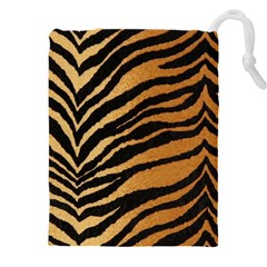 Greenhouse-fabrics-tiger-stripes Drawstring Pouch (5xl) by nate14shop