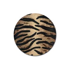 Tiger 001 Magnet 3  (round) by nate14shop