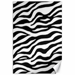 Tiger White-black 003 Jpg Canvas 20  X 30  by nate14shop