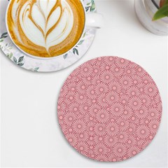 Flora Uv Print Round Tile Coaster by nate14shop