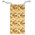 Hot-dog-pizza Jewelry Bag Back