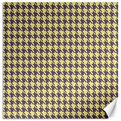 Houndstooth Canvas 16  X 16  by nate14shop