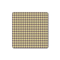 Houndstooth Square Magnet by nate14shop