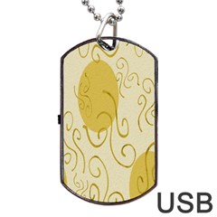 Sun Dog Tag Usb Flash (one Side) by nate14shop