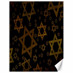 Star-of-david Canvas 18  X 24  by nate14shop