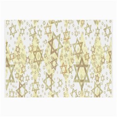 Star-of-david-001 Large Glasses Cloth (2 Sides) by nate14shop