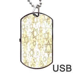 Star-of-david-001 Dog Tag Usb Flash (one Side) by nate14shop