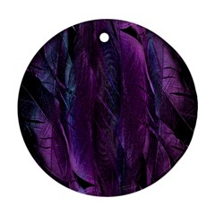 Feather Ornament (round) by artworkshop