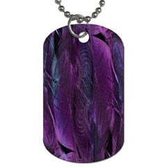 Feather Dog Tag (one Side) by artworkshop