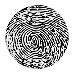 Fingerprint Ornament (round Filigree) by artworkshop