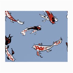 Fish Carp Koi Koi Small Glasses Cloth (2 Sides) by artworkshop