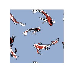 Fish Carp Koi Koi Square Satin Scarf (30  X 30 ) by artworkshop