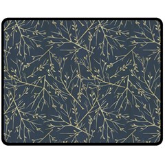 Nature Twigs Fleece Blanket (medium)  by artworkshop