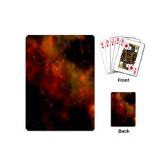 Space Science Playing Cards Single Design (mini) by artworkshop