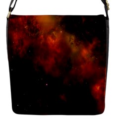 Space Science Flap Closure Messenger Bag (s) by artworkshop