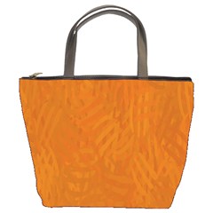 Orange Bucket Bag