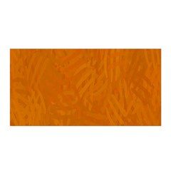 Orange Satin Wrap 35  X 70 