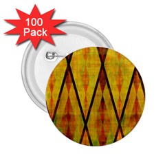 Rhomboid 002 2 25  Buttons (100 Pack) 