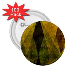 Rhomboid 001 2 25  Buttons (100 Pack) 