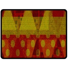 Rhomboid 003 Fleece Blanket (large)  by nate14shop