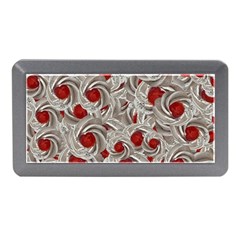 Cream With Cherries Motif Random Pattern Memory Card Reader (Mini)