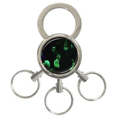 Jellyfish 3-ring Key Chain by nate14shop