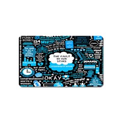 The Fault In Our Stars Collage Magnet (name Card) by nate14shop