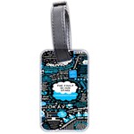 The Fault In Our Stars Collage Luggage Tag (two sides) Front