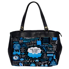 The Fault In Our Stars Collage Oversize Office Handbag by nate14shop