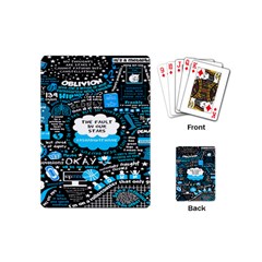 The Fault In Our Stars Collage Playing Cards Single Design (mini) by nate14shop