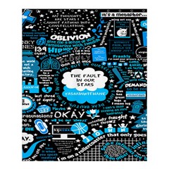 The Fault In Our Stars Collage Shower Curtain 60  X 72  (medium)  by nate14shop