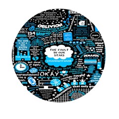 The Fault In Our Stars Collage Mini Round Pill Box (pack Of 5) by nate14shop