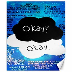 The Fault In Our Stars Canvas 8  X 10  by nate14shop