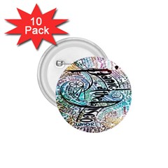 Panic At The Disco Lyric Quotes 1 75  Buttons (10 Pack) by nate14shop