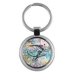 Panic At The Disco Lyric Quotes Key Chain (round) by nate14shop