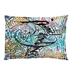 Panic At The Disco Lyric Quotes Pillow Case by nate14shop