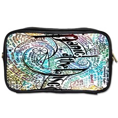 Panic At The Disco Lyric Quotes Toiletries Bag (one Side) by nate14shop