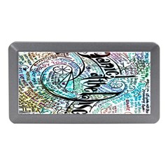 Panic At The Disco Lyric Quotes Memory Card Reader (mini) by nate14shop