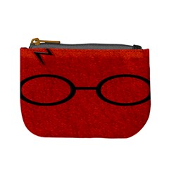 Harry Potter Glasses And Lightning Bolt Mini Coin Purse by nate14shop