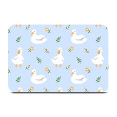 Duck-flower-seamless-pattern-background Plate Mats