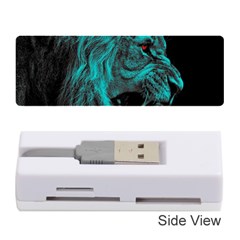 Angry Male Lion Predator Carnivore Memory Card Reader (stick) by Jancukart