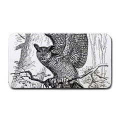 Owl-animals-wild-jungle-nature Medium Bar Mats