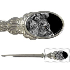 Angry Male Lion Letter Opener